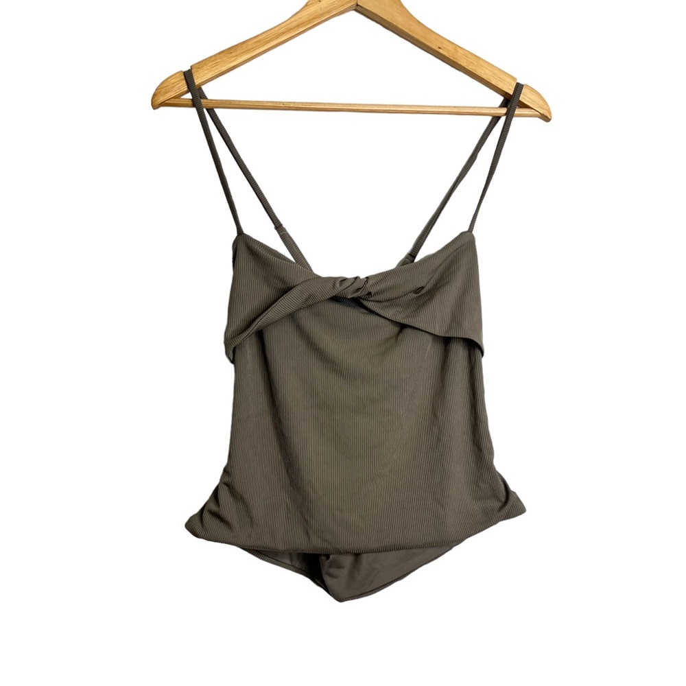 New Princess‎ Polly Karius Ribbed Top in Sage